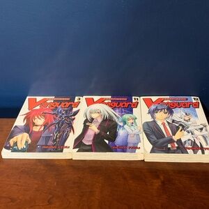 3 Manga Books Vanguard Card fight